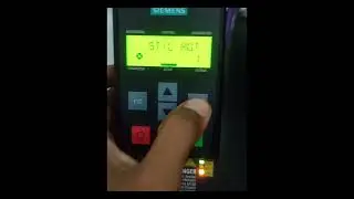 Siemens g120 drive alarm A7994 = Motor data identification not performed solution.