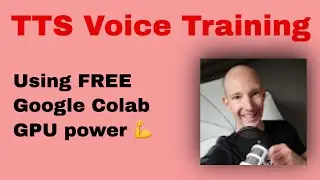Setting up Coqui TTS on Google Colab