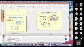 L25 CS3305Fall21 Introduction to Graph Data Structure Continued