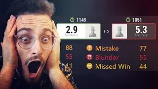 LEGENDARY Chess Game at 1000 Rating