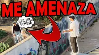 ME QUIEREN PEGAR MIENTRAS HAGO PARKOUR 100% REAL NO FAKE