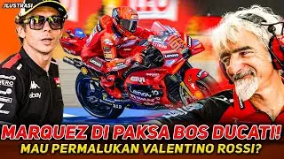 MARC MARQUEZ DIPAKSA BOS DUCATI 💥 KUNCI GELAR JUARA DUNIA DI KANDANG ROSSI, TEAM KUNING KEPANASAN ❗