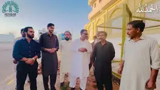 Alhamdulillah! Gas installation work has been successfully completed | Rehbae housing society.