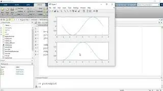 MATLAB tutorial :Sequencing in Subplot and plot function #16