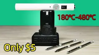 How to make a HAKKO T12 soldering iron Adjustable temperature only $5