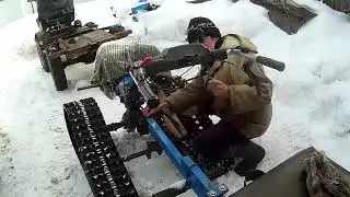 убираем ЛЮФТ ШКВОРНЯ на МОТОБЛОКЕ