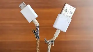 Do not throw away the original cable of the phone, but fix it in seconds