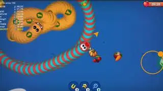 WormsZone.io 001 Pro Biggest Slither Snake Top 01 Best Score Epic WormsZoneio Gameplay