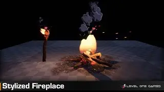 Stylized Fireplace PRO - Unreal Engine 4 | Marketplace | FX