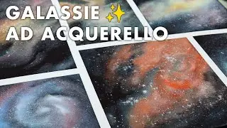 Acquerello "astronomico" facile! 🎨✨
