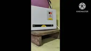 Unboxing and review Candes Crystal for 2 Ton/2.2 To Voltage Stabilizer Best for Inverter AC (hindi)