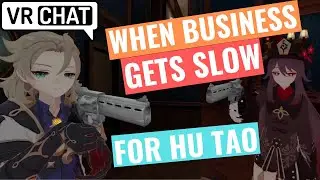 Hu Tao adds to the Registry in Murder 4 - Genshin VRChat