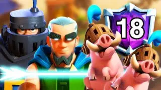 OYASSUU в шоке! Мегарыцарь разрывает ТОП-20 мира! / Clash Royale