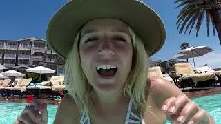 Sneaking into the NICEST hotel pool in LAGUNA BEACH