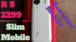 itel Magic 2 Mobile Unboxing Slim Mobile 1200 Mah  Battery White color 2000 Contacts 500 Sms Memory