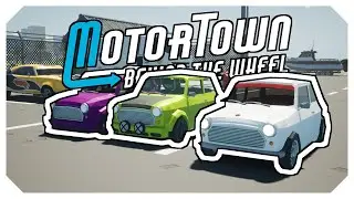 Chaotically racing Minis in Motortown!
