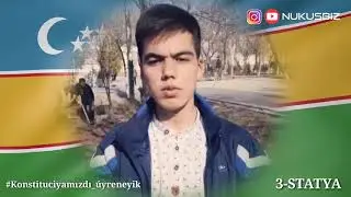 Каракалпакстан конституцясы 3-статия - Qaraqalpaqstan konstituciyasi 3-statya Konstituciyamızdıúyren