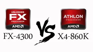 FX 4300 VS Athlon X4 860K - Games Benchmark