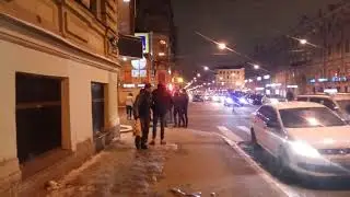 Потасовка в Питере
