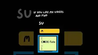subscribe @codetute