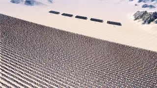 2.000 WW2 GERMAN SOLDIERS vs 20.000 ARCHERS | Ultimate Epic Battle Simulator