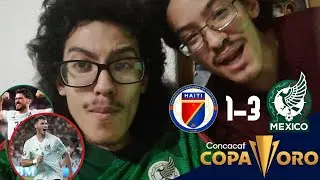 ¡MEXICANOS REACCIONAN! 🤯 🇭🇹  Haití 1 - 3 México 🇲🇽 (Copa Oro 2023) Fase de grupos