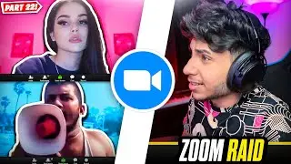 Trolling Indian Zoom Classes (ZOOM RAID) Ft. Jaldi Waha Se Hato - Part 22