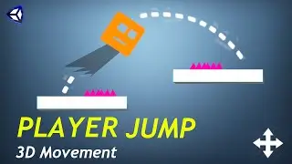 3D Player Jump Using Velocity and Gravity in Unity | Player Jump System in Unity using Physics