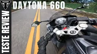 TRIUMPH DAYTONA 660  A ICÔNICA NA SERRINHA DO @automotobymariolinhares