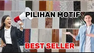 Lima pilihan motif plafon pvc terlaris 2024 |best seller