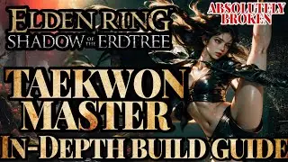 Elden Ring DLC - The Extremely BROKEN Taekwon Master Build - Frost & Physical Poise Breaker