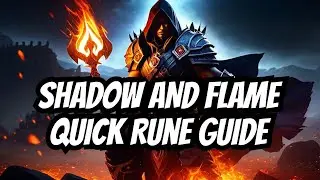 Shadow and Flame Warlock Rune QUICK Guide - WoW SoD