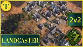 Barracks opening 2v2 | House of Landcaster Age of Empires 4