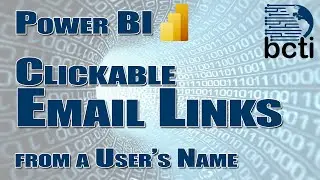 Power BI - Hyperlinked Email Addressses