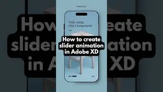 Image slider animation in Adobe Xd #shorts #trending