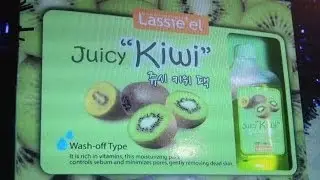 Review: Lassie'el   | Real Kiwi Fruit Masks  /Маска Очищающая с киви