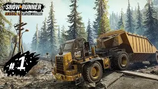 SnowRunner (Season 2: Explore & Expand) - #1 - Юкон: Подтопленные Предгорья (исследуем карту)