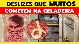 8 ERROS comuns na GELADEIRA que podem ESTRAGAR seus ALIMENTOS