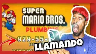 Que pasa si llamas al numero de Mario la Pelicula ? mira que pasó 😱