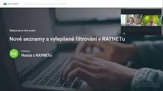 [Webinář | 24. 5. 2022] Nové seznamy a vylepšené filtrování v RAYNETu