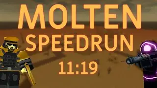 Solo MOLTEN SPEEDRUN with GOLDEN SCOUT | 