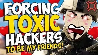 FORCING TOXIC Call of Duty HACKERS to be my FRIENDS!!