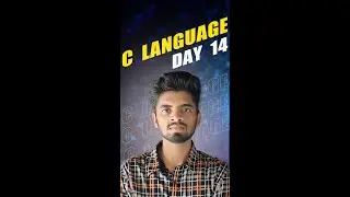 C Language Day 14 |#clanguage #clanguageforbeginners #clanguageintelugu #clanguageprogramming