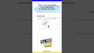 Create & Use Electronic Signature on PDF, Word, Outlook & Excel 1  