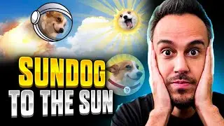 Sundog ☀️ The Dog on TRON that’s going to the Sun ☀️