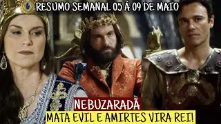 O RICO E LAZARO RESUMO SEMANAL DE 05 Á 09 DE MAIO.