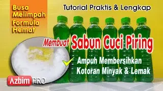 FORMULA HEMAT BUSA MELIMPAH: SABUN CUCI PIRING PENGHILANG KOTORAN MINYAK & LEMAK