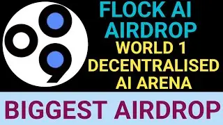 Flock AI Airdrop Guide | World 1 Decentralised AI Arena Airdrop | Flock IO Airdrop Update