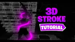 INSANE 3D STROKE BUILDUP TUTORIAL! | AE | Edit like Rihzi, Frugo, Eon, NoahFX
