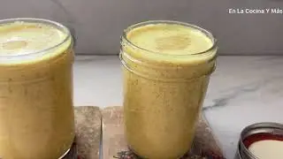 Leche Dorada : Leche de curcuma o Turmeric